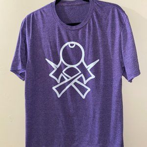 PURPLE DAMA T SHIRT SIZE M